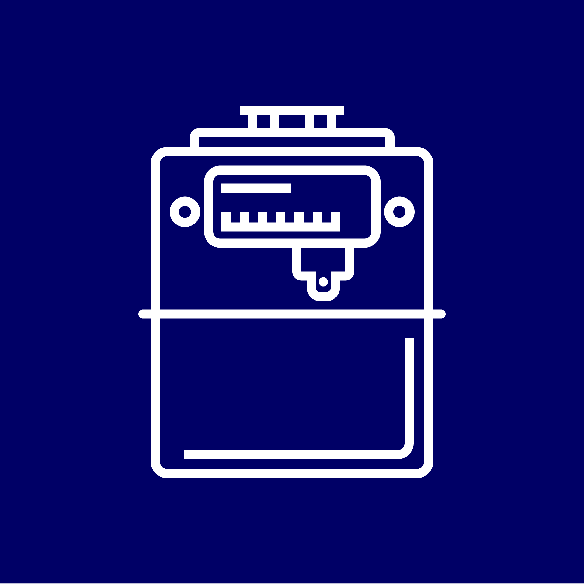 121 Zaehler weiß dunkelblau Tyczka Energy 1920